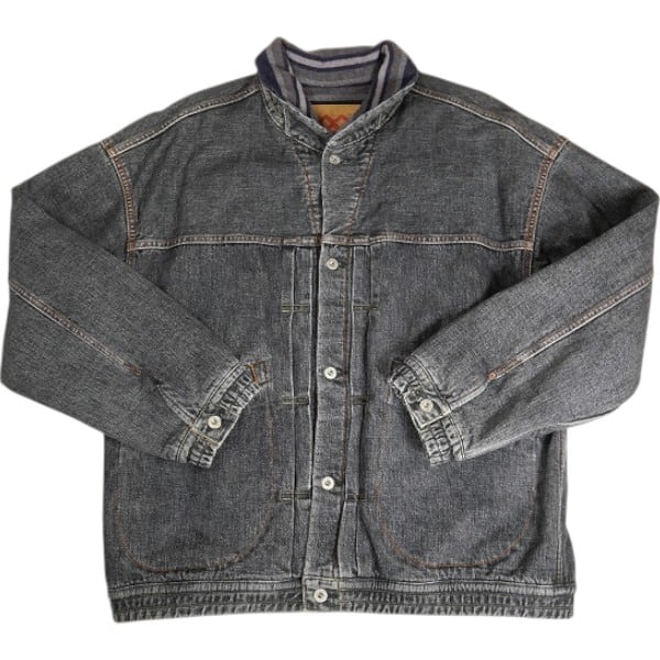 テンダーロイン tenderloin デニム ジャケット ブラック 未使用L テンダーロイン tenderloin デニム ジャケット ブラック 未使用L