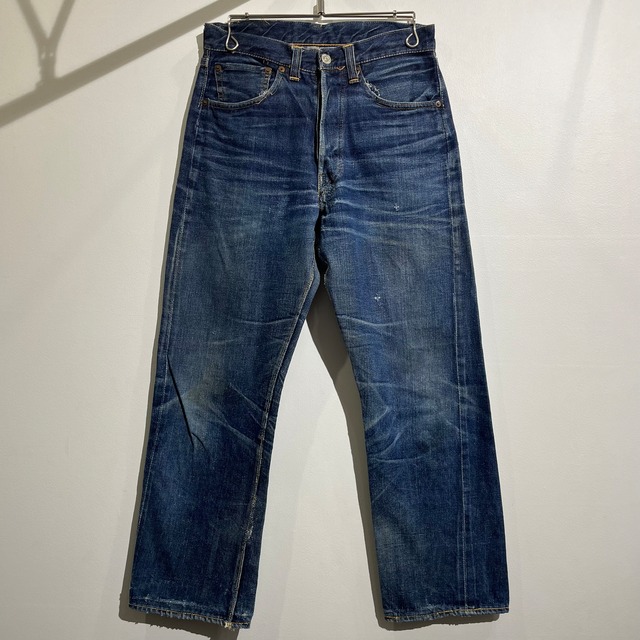 50s Levi's 501XX "ONE SIDE" 1947Model 50年代 リーバイス ギャラ入り 47モデル 片面 鬼ヒゲ