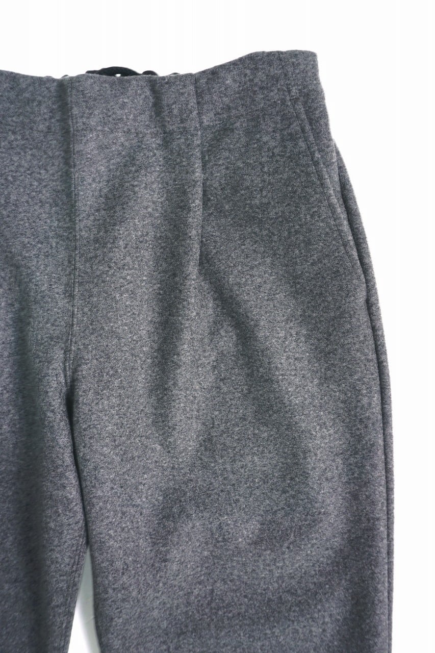 Felted Melton Easy Trousers