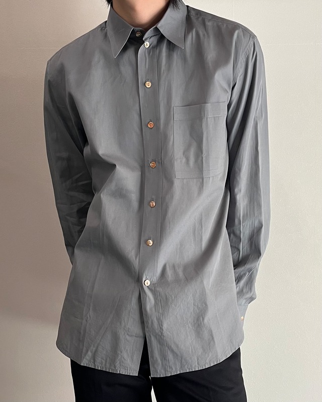 【Jean Paul Gaultier CLASSIQUE】shell button shirt