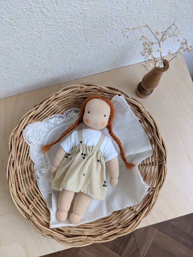 Mini Doll - Red Hair (Cherry) / Little Kin Studio