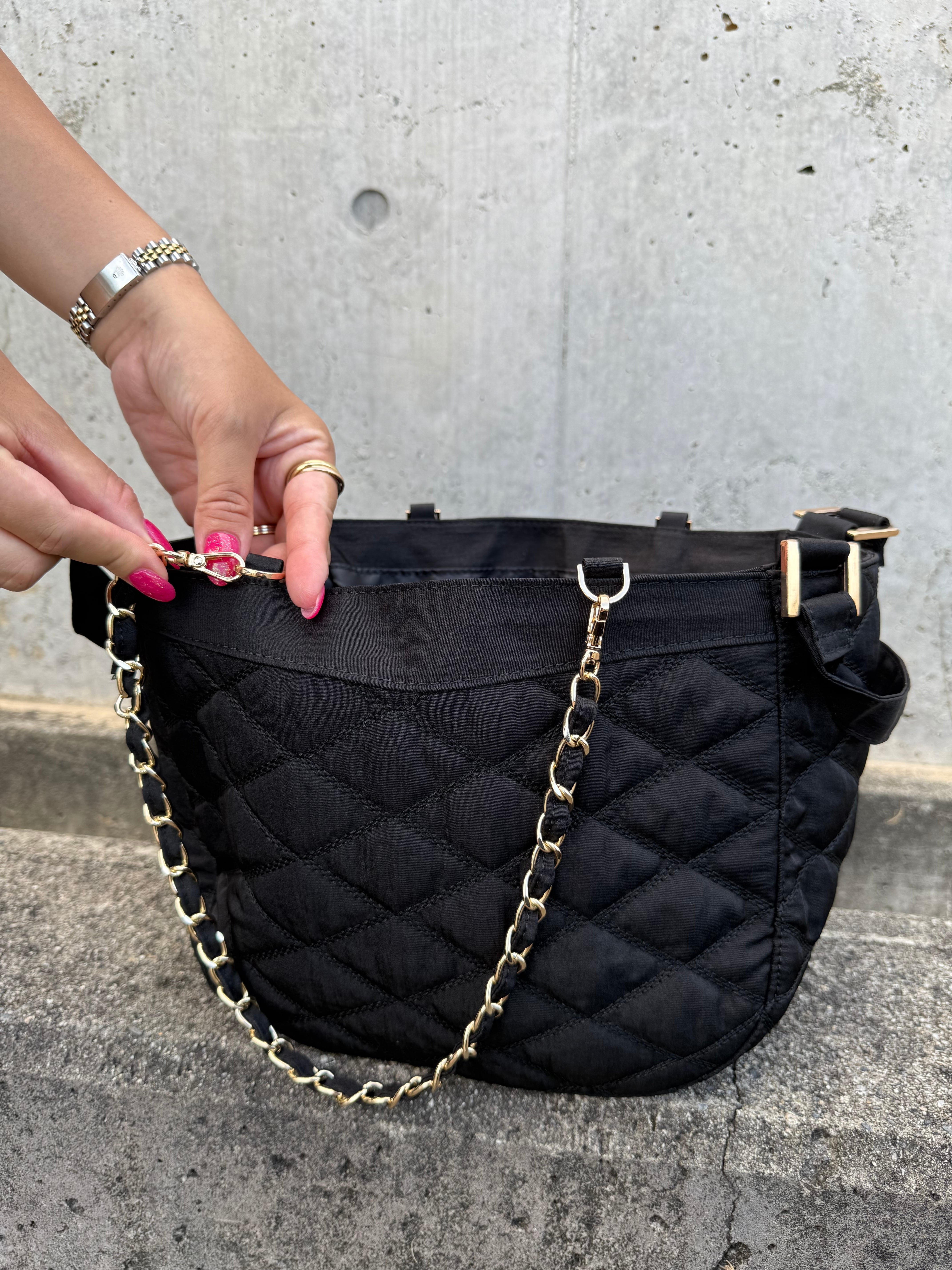 ダブルチェーンバッグ | soleile