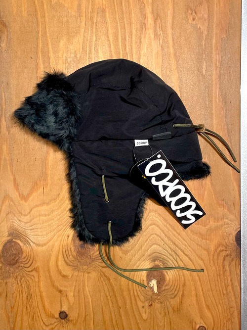 SCOOP CO.    51 FLIGHT CAP. Black