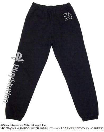 プレイステーション 6601-0033 スウェットパンツ “PlayStation”/BLACK-M/L/XL