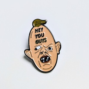 送料無料！ ★ピンズ PINS★ピンバッジ 【 The Goonies ( グーニーズ )  】スロース “ HEY YOU GUYS ”〚アメリカン雑貨 アメトイ〛