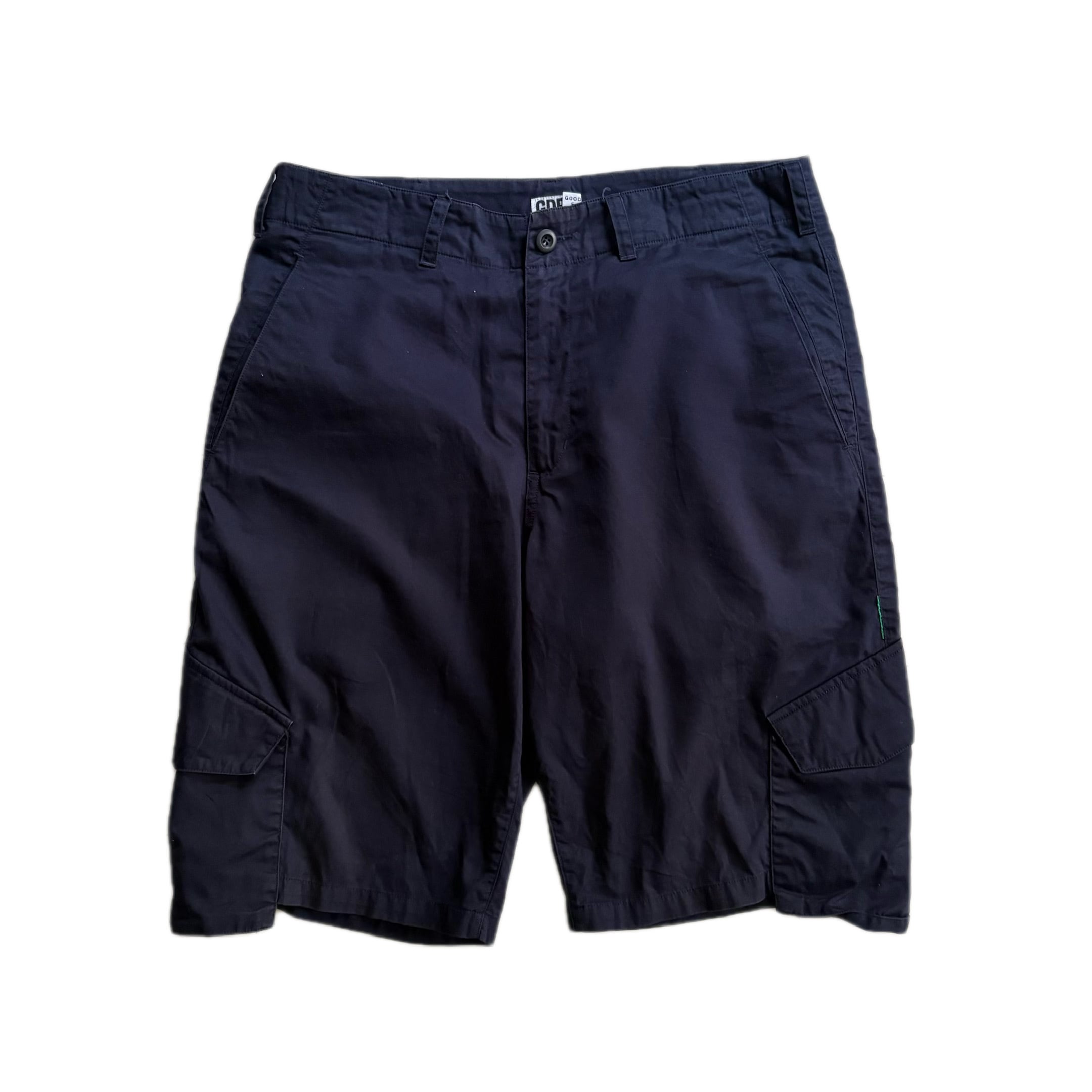 COMFORTABLE REASON / BOTANICAL WAX AGING SHORTS RUST GREEN | PAY ID