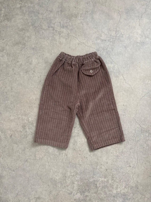 Sラス1《即納》送料無料 【atomeme】roy button pants