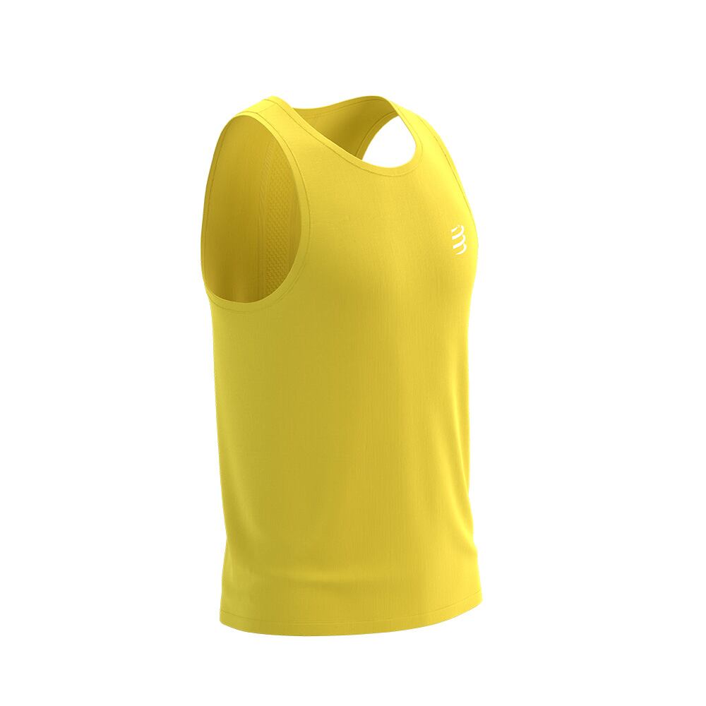 COMPRESSPORTS コンプレスポーツ Performance Singlet M MAIZE メンズ