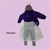 韓国子供服 / 26winter / BOBOJ / ロングアノラックTシャツ / キッズ / 冬服 *S~JL*