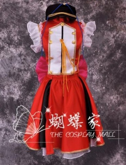 K2640　マクロス Flontier　ランカ・リー 娘フェス 　風　コスプレ衣装 　cosplay　コスチューム ハロウィン　イベント