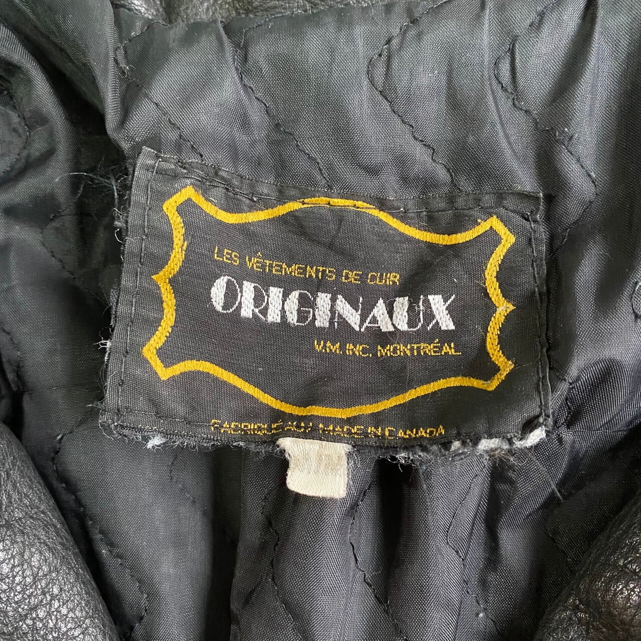 ORIGINAUX アメリカン Dポケット ダブルライダースジャケット レース