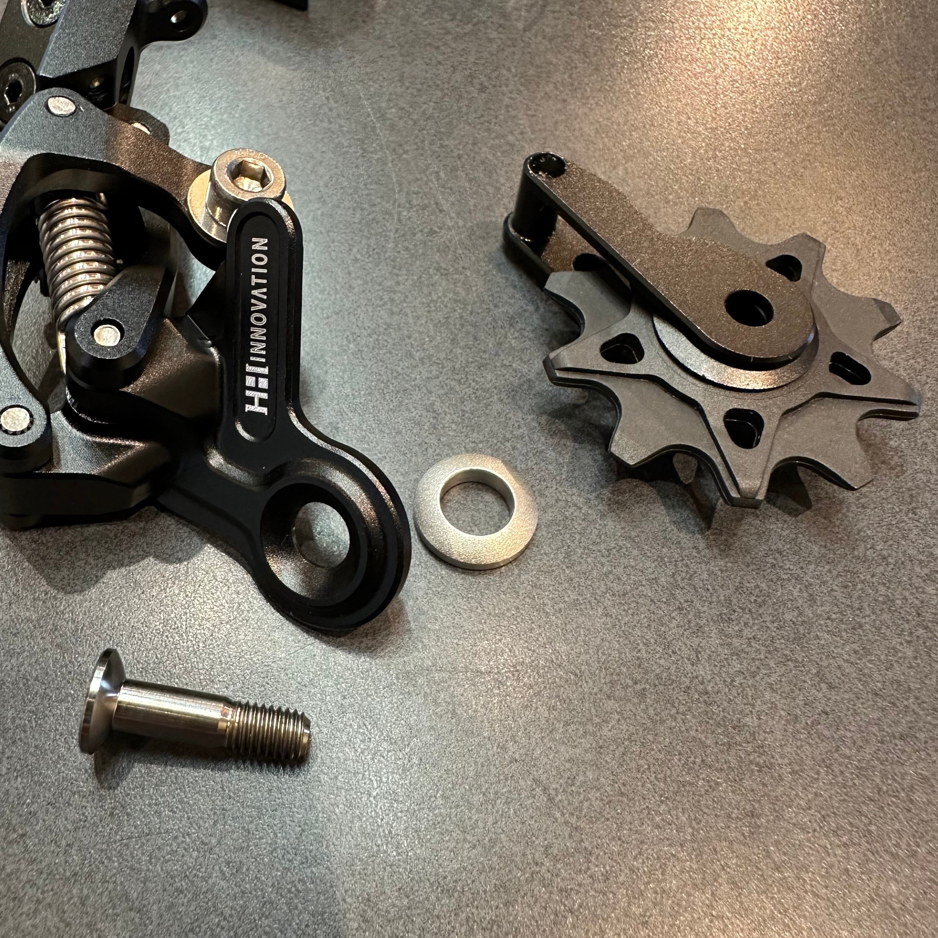 H&H [New Frame] DT Tensioner ＋ New Derailleur (Pully adjust) Set