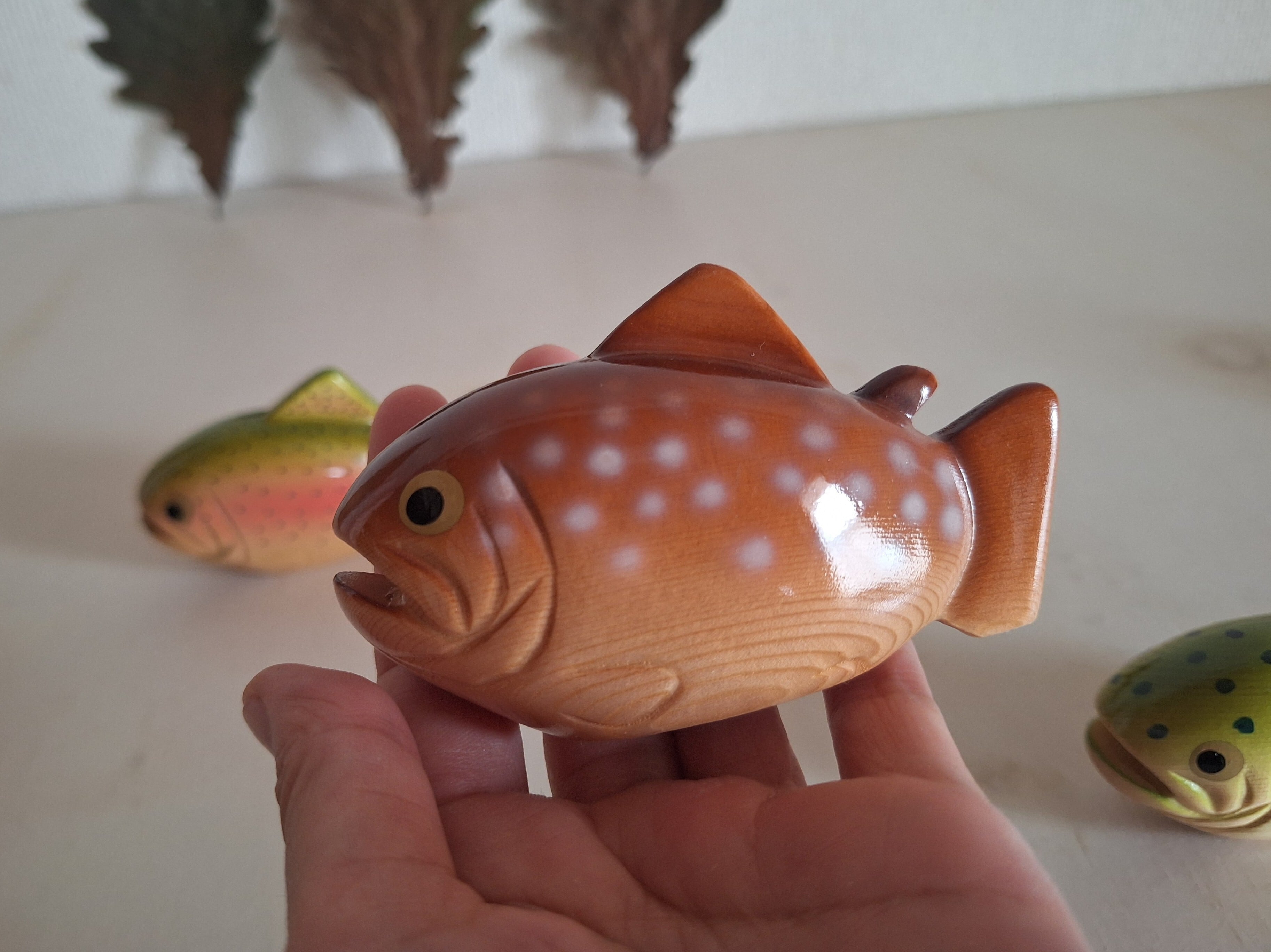 魚類・水の生き物／fish etc. | 工房西岡 woodcraft animals