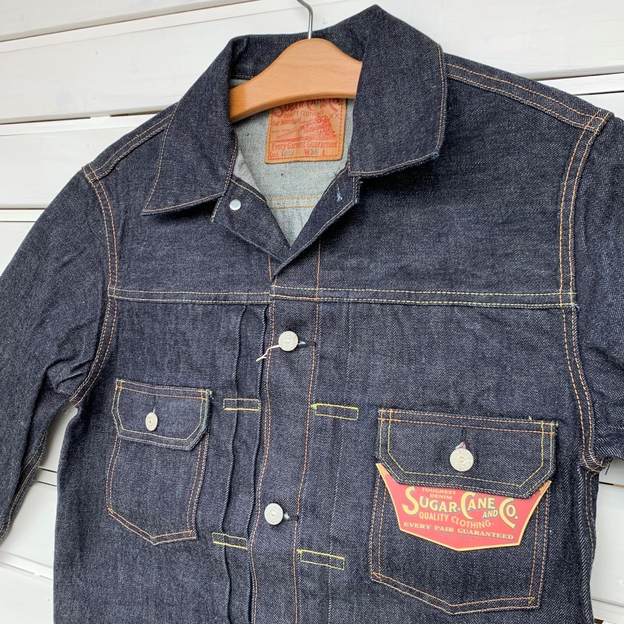 60s vintage The Great Western Garment G.W.G. COTTON DENIM SNAP JKT