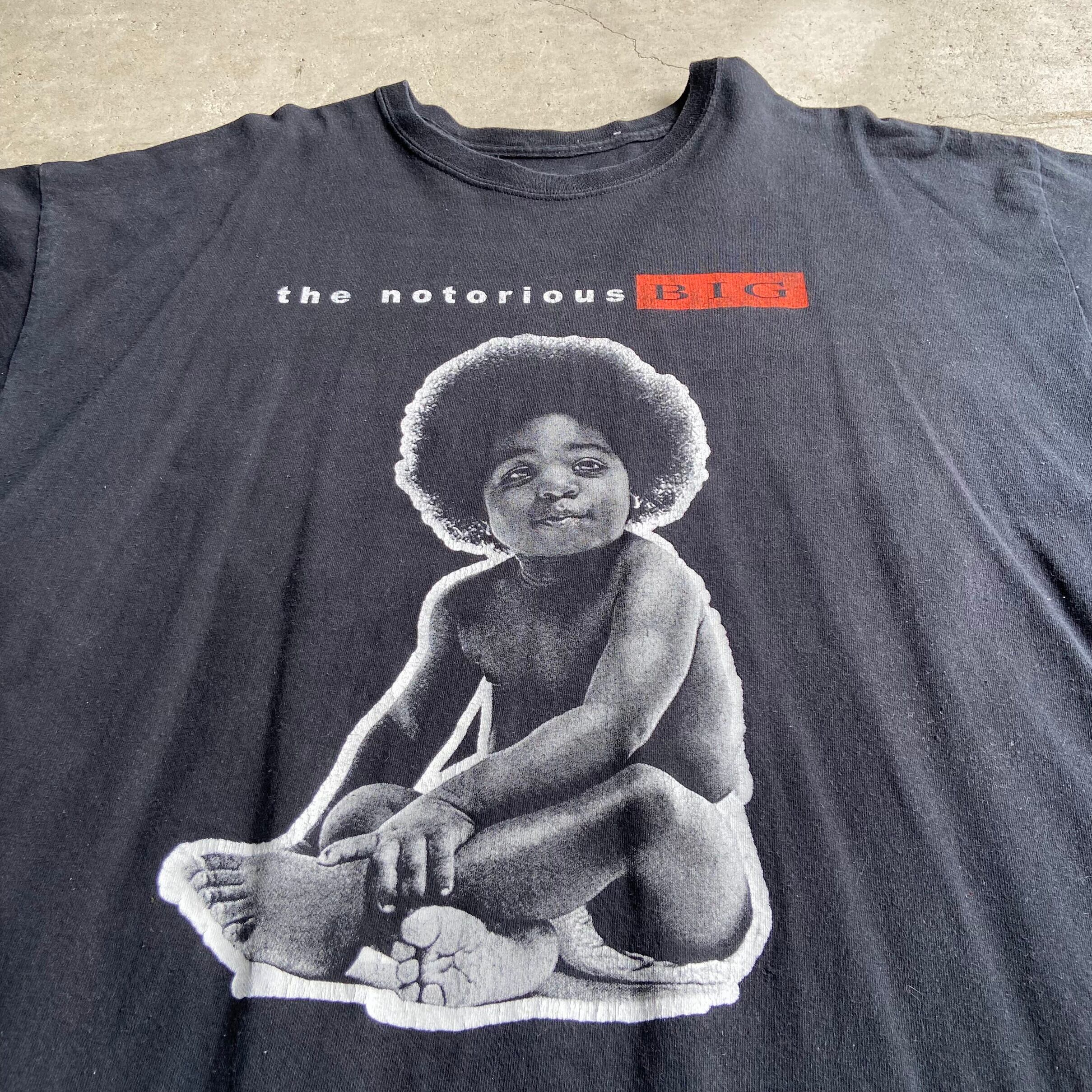 notorious b.i.g ノートリアスBIG 黒 Tシャツ USA