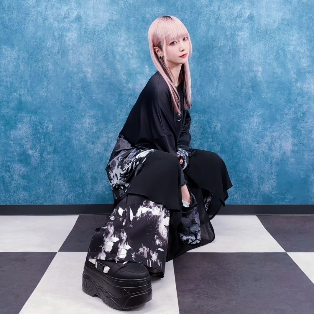 フラップレイヤードワイドパンツ【SHADOW ROSE】 | NIER CLOTHING