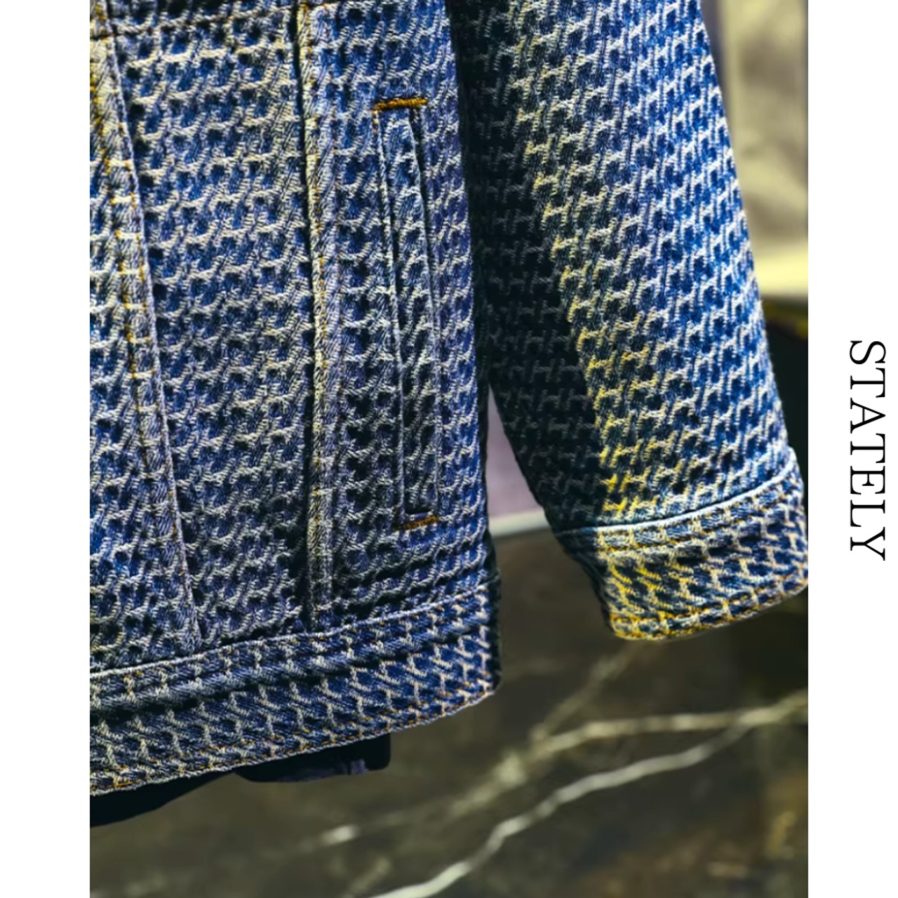 モノグラムウィーブ Denim Jacket_O18・画像8