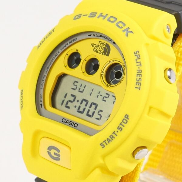 Supreme THE NORTH FACE G-Shock Watch 黄色