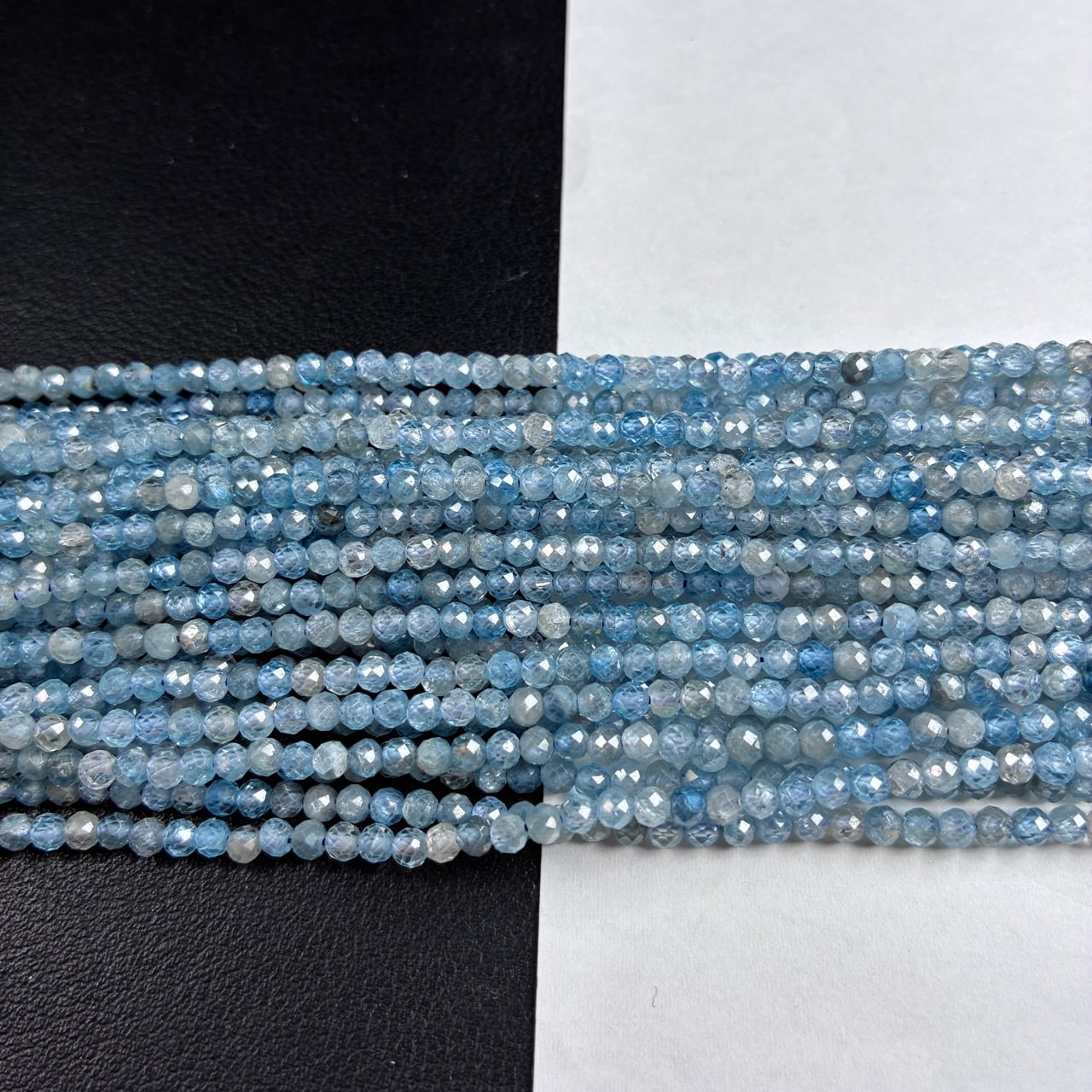 ジルコン ラウンド 青 3.3㎜ | K0037