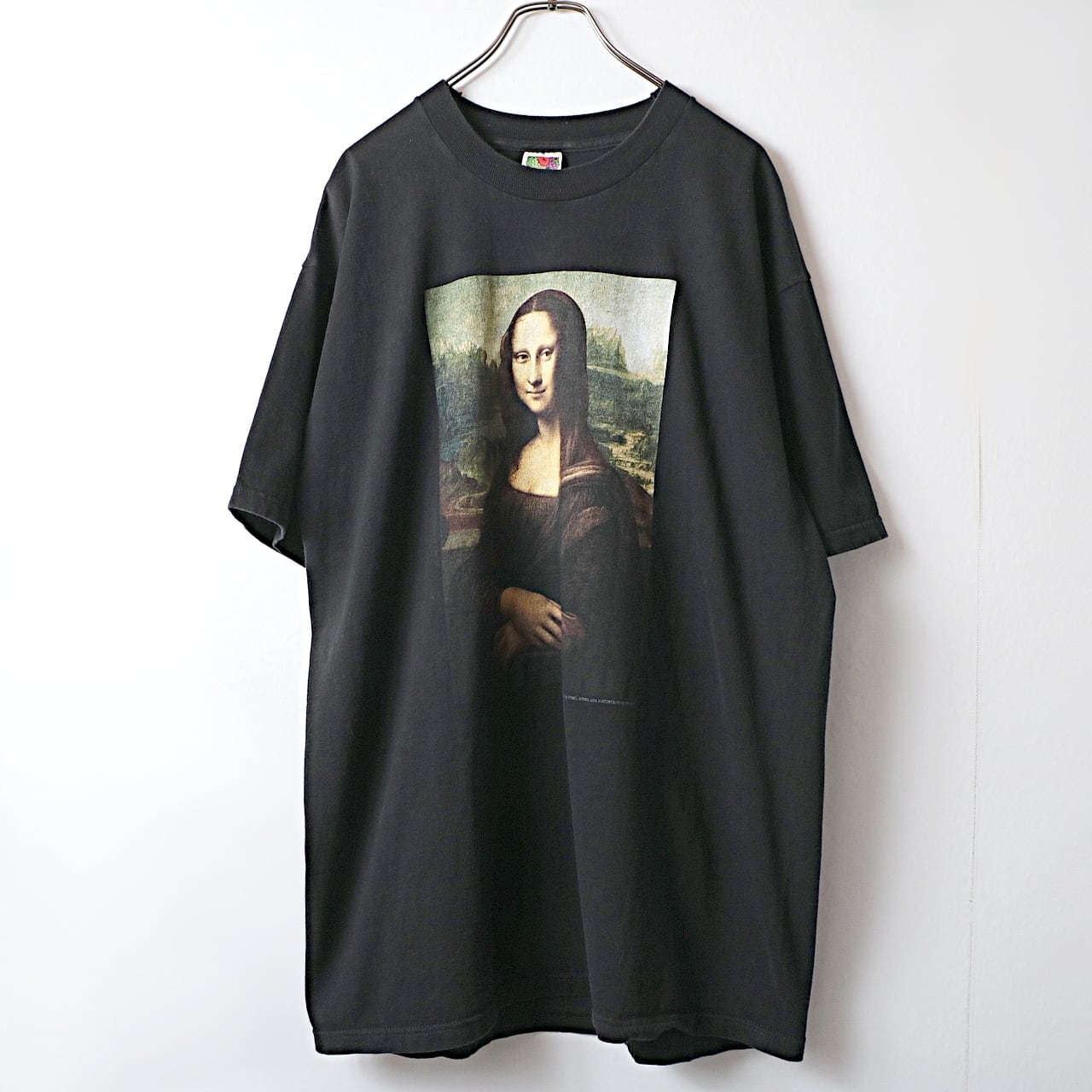 90s モナリザ レオナルド・ダ・ヴィンチ アート Tシャツ 古着 used