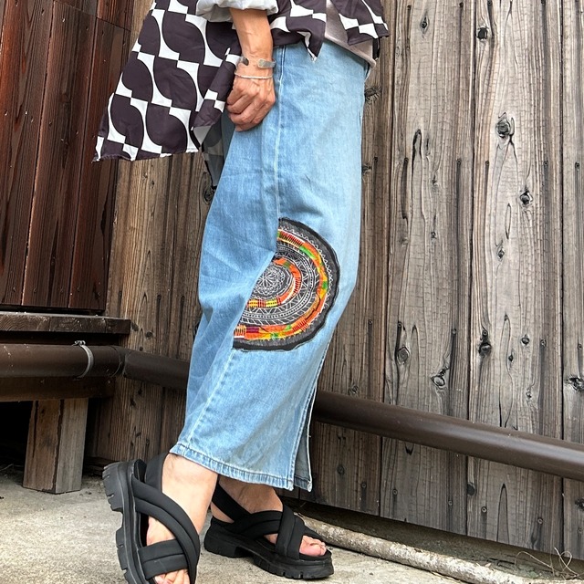 リメイクデニムサークルスカート