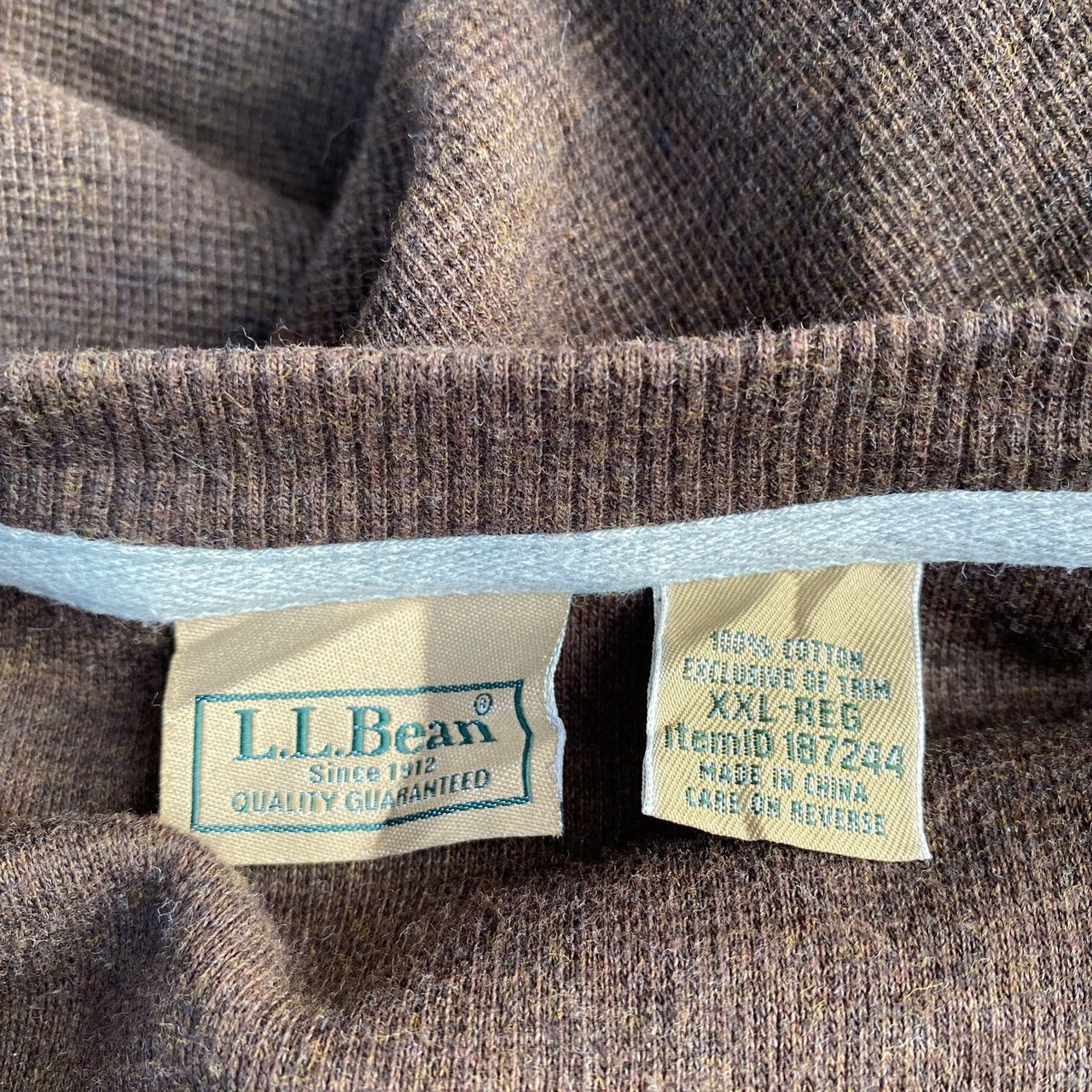 ビッグサイズ L.L.Bean エルエルビーン ヘンリーネック サーマルロング 