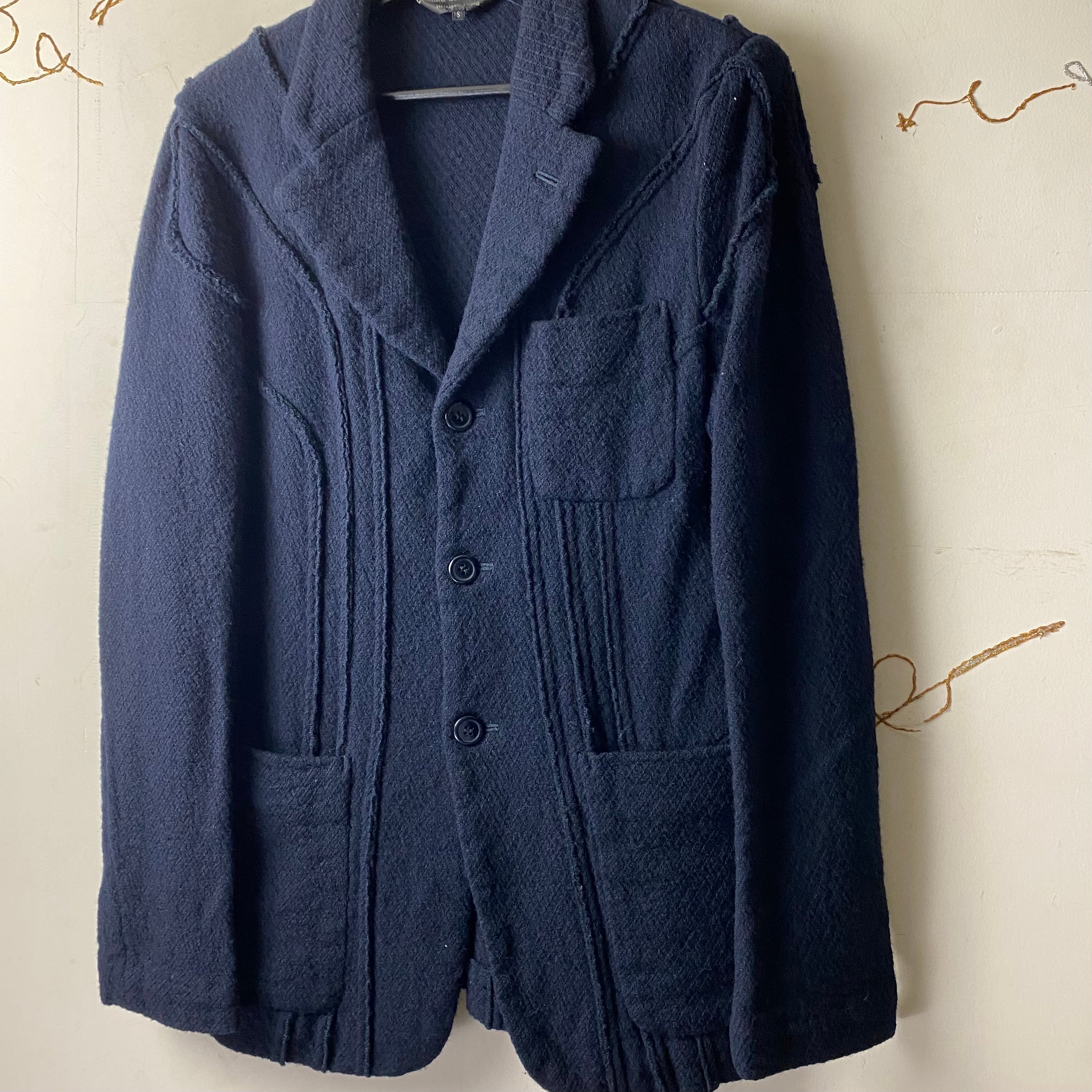 2003AW COMME des GARCONS HOMME PLUS seam design wool tailored 