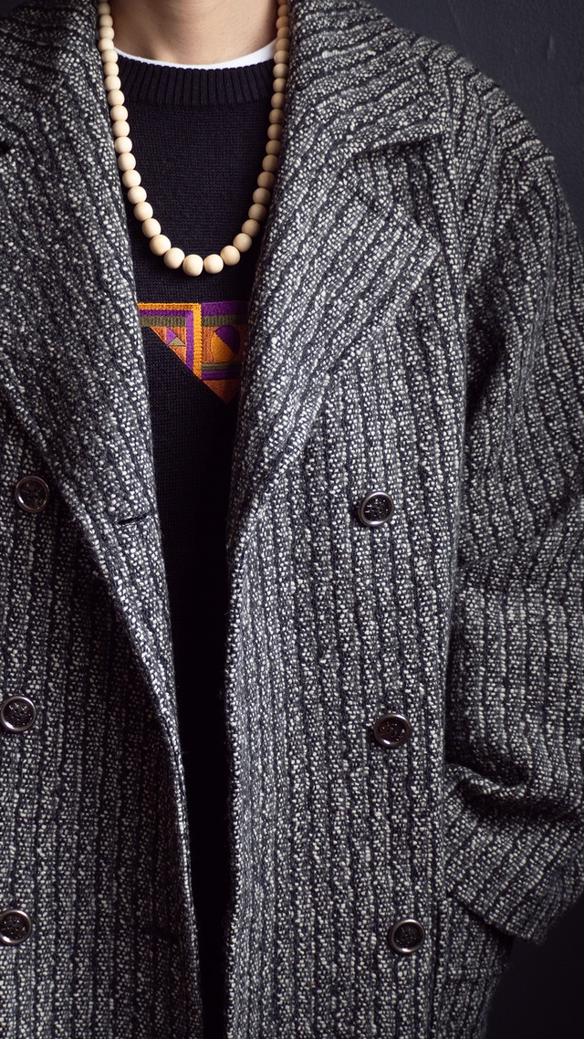 "Meister" '80s vintage Wool acrylic ski knit