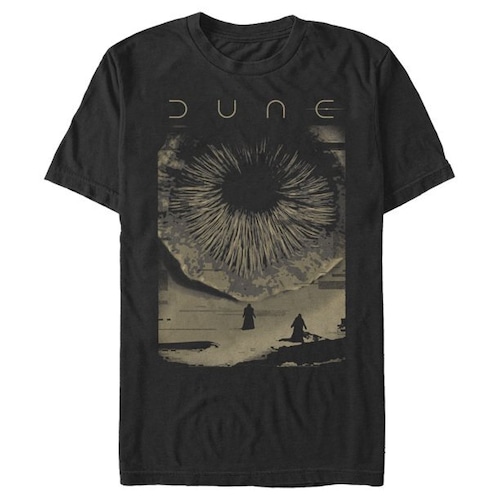 デューン Tシャツ Dune Sandworm Poster_ Black