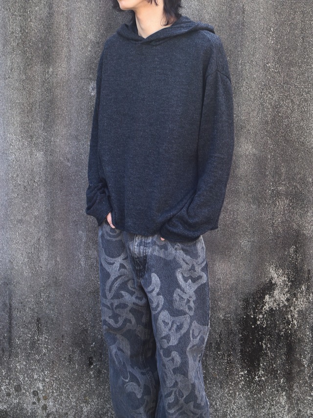 【26aw/ROLDSKOV】rambo hoodie grey