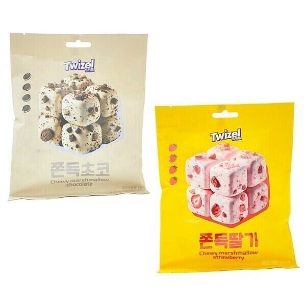 ミニマシュマロヌガー ストロベリー/チョコクッキー 韓国お菓子 | JANE
