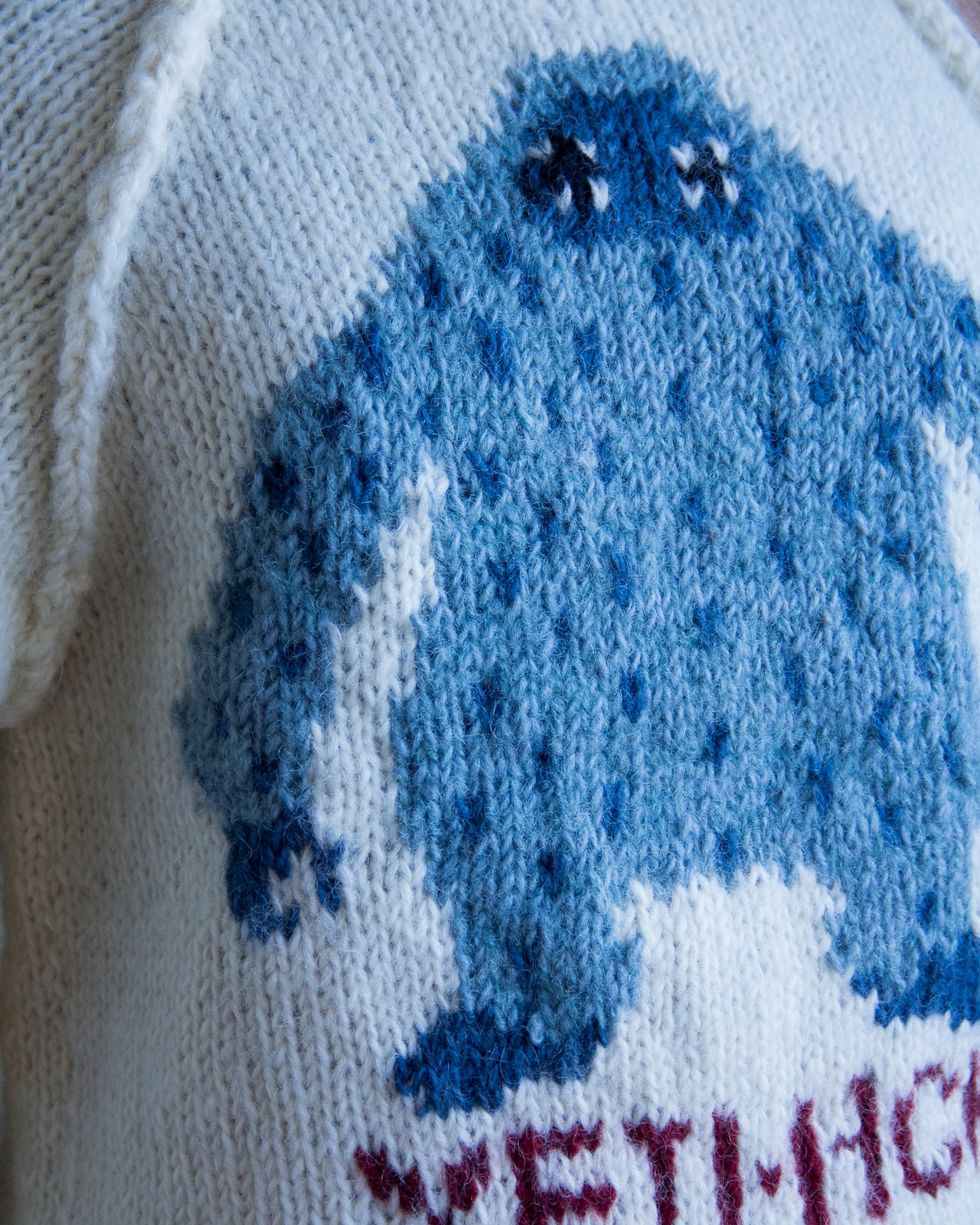 【10%OFF 送料無料！】HIMALAYAN CLIMBER’S HAND-KNIT｜手編みYETIジャガードクルー（レディース）