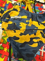Delfina - Yellow camouflage Training Bikini 2025 SET