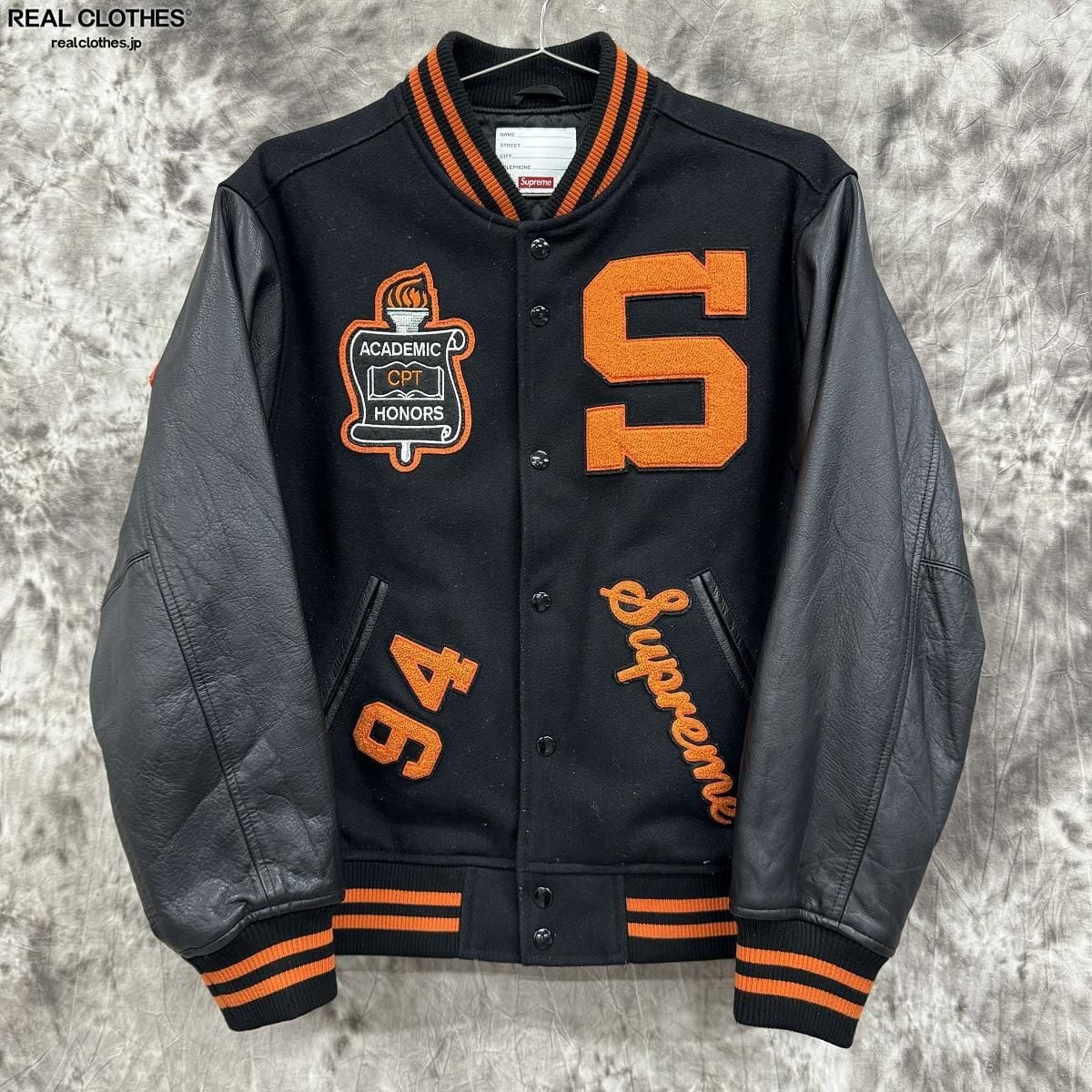 Supreme/シュプリーム【19AW】 Team Varsity Jacket/チーム バーシティ ...