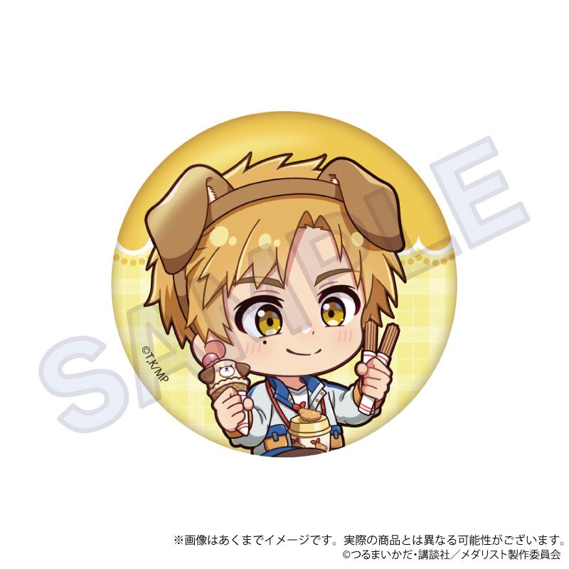 5月発売予定】メダリスト トレーディングミニキャラ缶バッジ テーマ