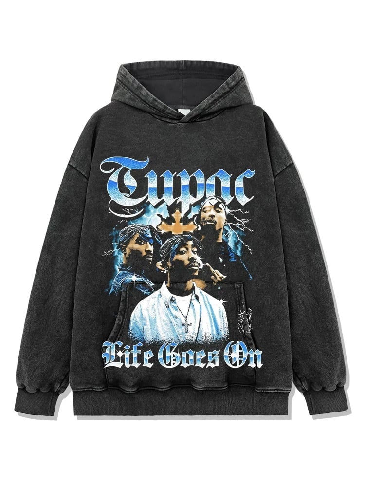 2pacパーカー【2色】 | 80HOUSE -送料無料 - 