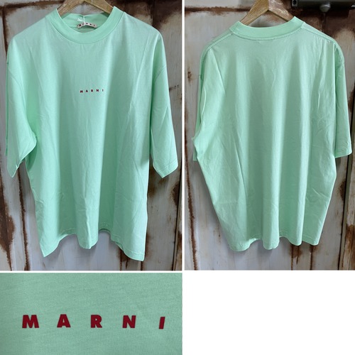 MARNI ロゴ オーガニックコットン Tシャツ