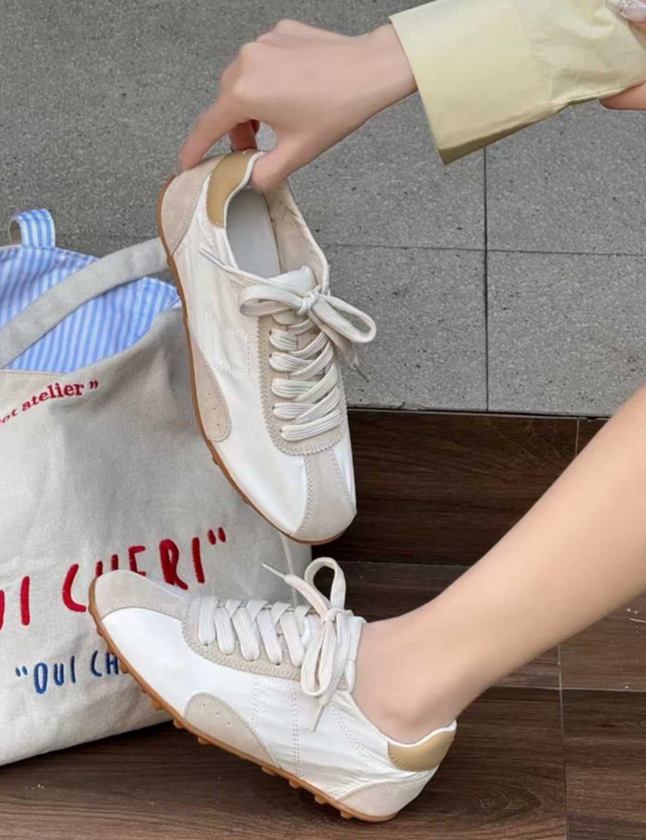 【25aw】2cmシークレットヒール・Colorful Sneakers_3colors