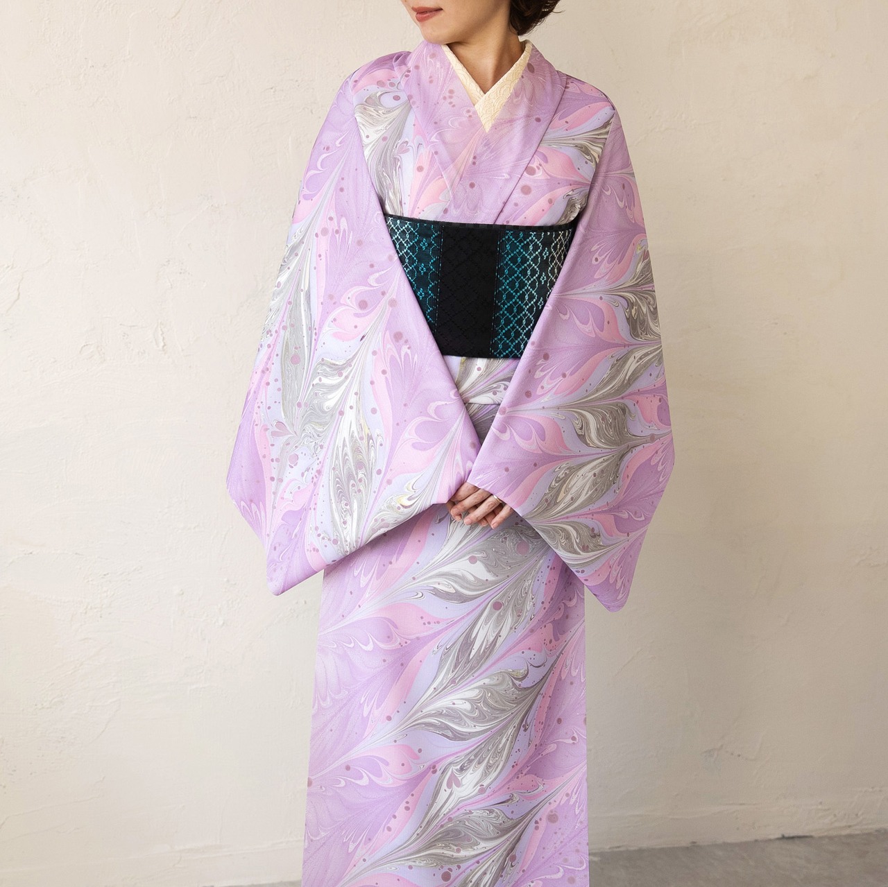 「胡蝶」蝶柄❤︎〜セオアルファ　浴衣・夏着物・単衣