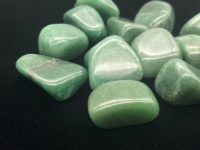 タンブル12個セット（グリーンアベンチュリン）