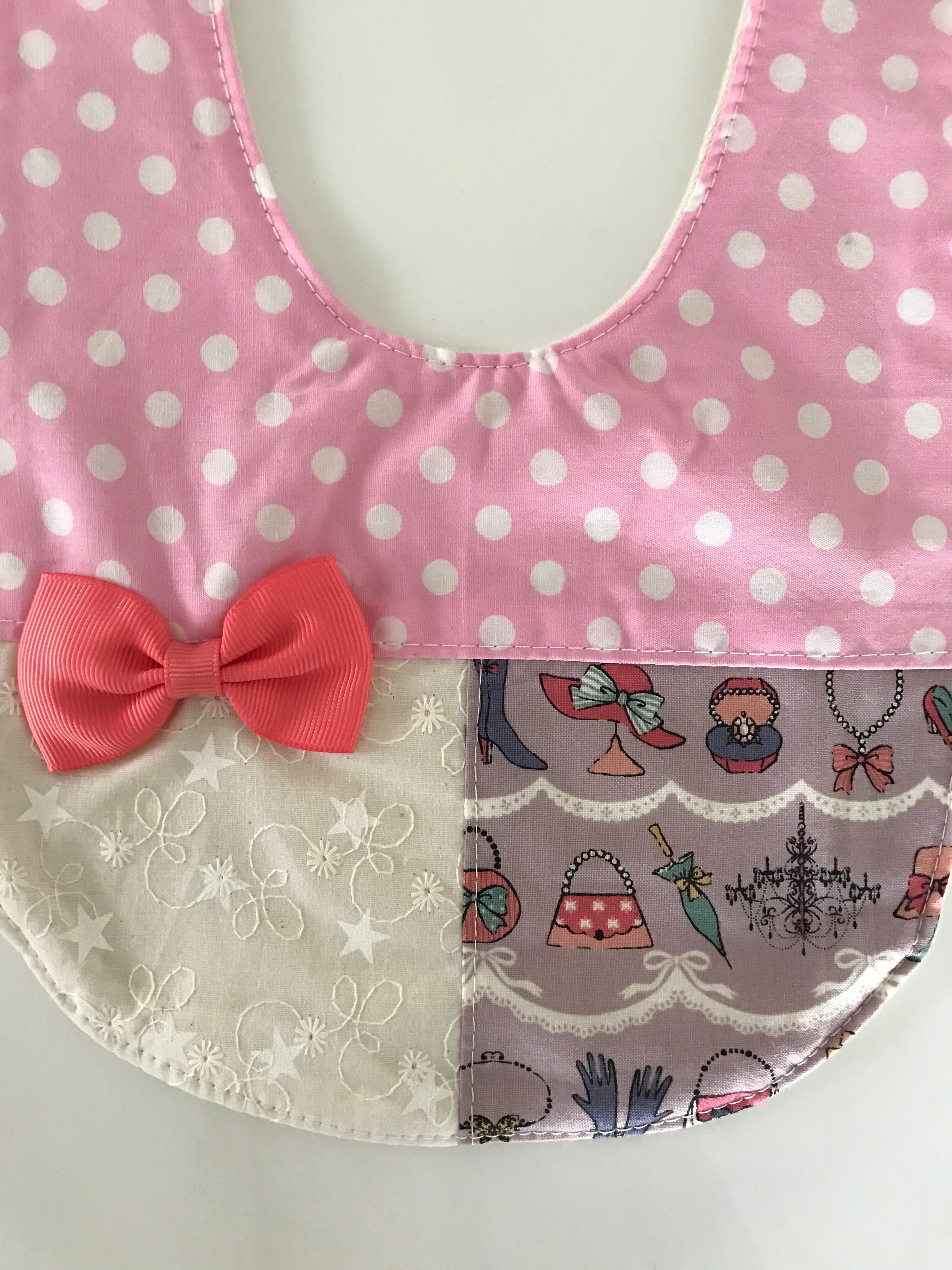 おめかしスタイ(ピンクリボン) Ｎｏ．57-800 おめかしスタイ(ピンクリボン) No．57-800