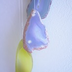 Pale Ocean 02 - アゲートヒーリングチャイム / Agate Sun Catcher Wind Chime 343