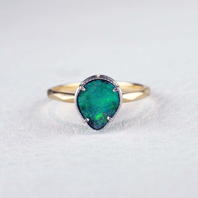 One n' Only / Boulder Opal Ring（CR046-OP）