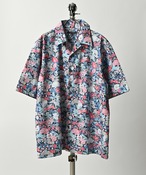 Garcon Wave Loose  botanical open collar shirt made in Japan (MLT) GWS6231 (DEPROID sponsored brands)