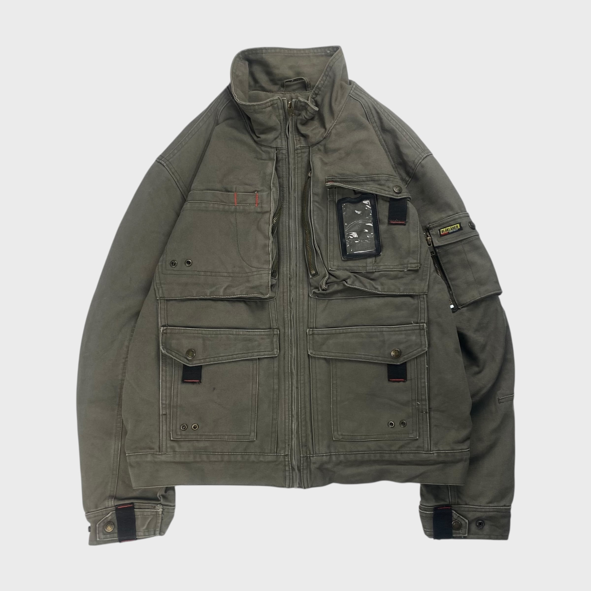 SERAPHIN レザージャケット ブルゾン M-65 ディアスキン 鹿革 フランス