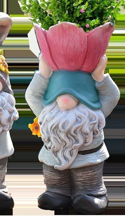 ガーデンノーム 植木鉢 プランター 置物 ガーデニングオーナメント