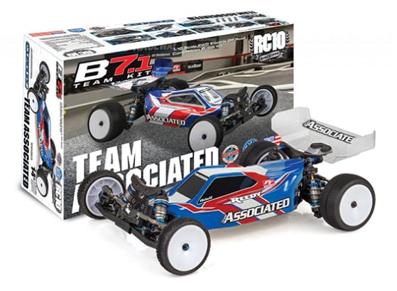 ASSOCIATED AS90046 RC10B7.1 Team Kit（人工芝＆カーペット路面向