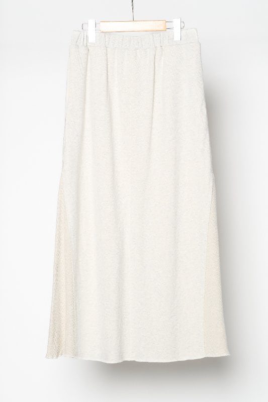 【サンプルLive】WYTE/ワイト Δ / Panel Flare Sweat Skirt 12-41250