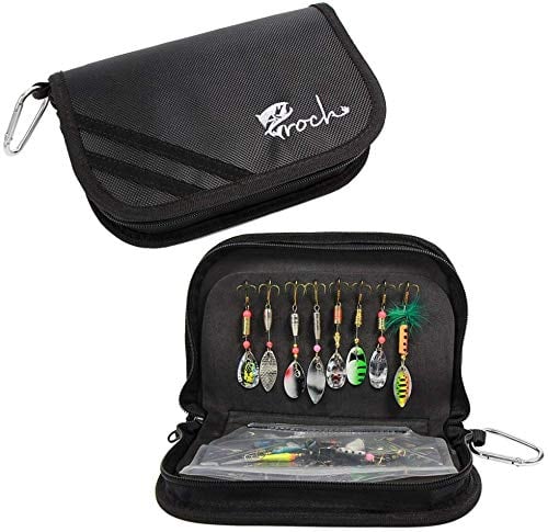Croch スプーン ルアー スピナー ケース付 20個セット トリプルフック
