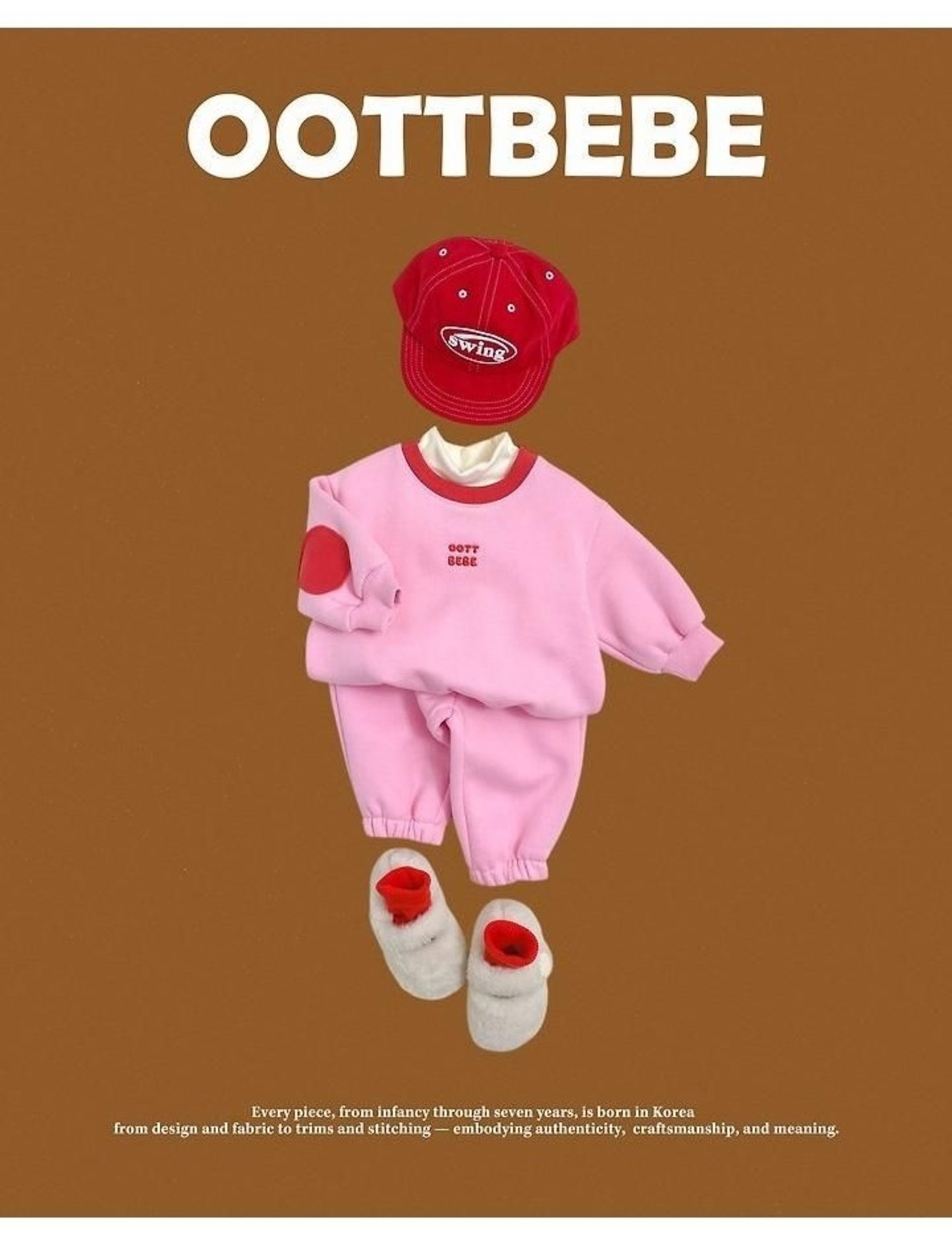 韓国子供服 / 26winter / oottbebe / ピエロ上下セット / ベビー&キッズ / 冬服 *XS~XL*